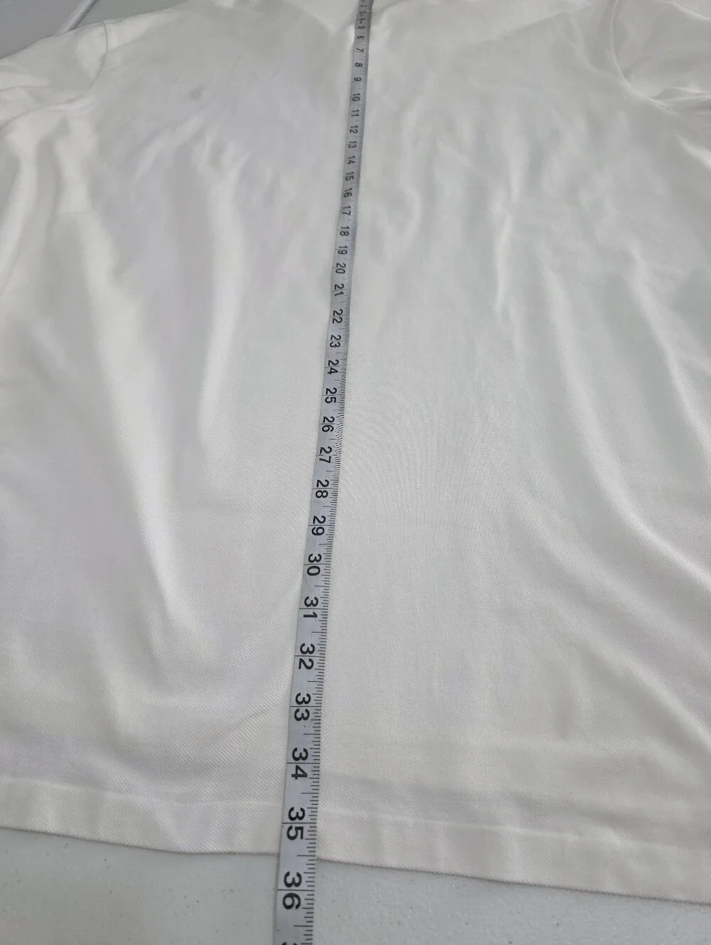 Polo Ralph Lauren Polo Shirt 3XLT White Blue Pony Big Tall Cotton Classic